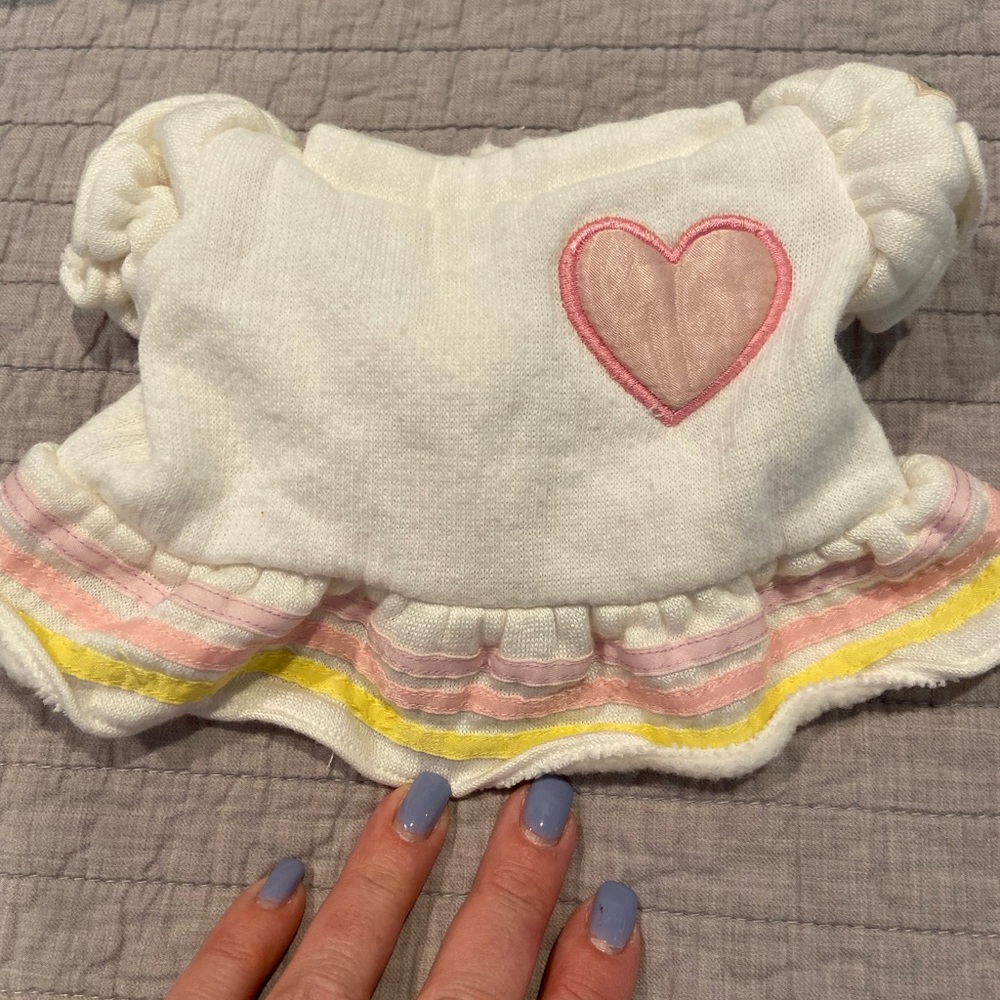 Vintage Original Cabbage Patch Kids “Heart Dress” Outfit – 1980s